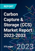 Carbon Capture & Storage (CCS) Market Report 2023-2033- Product Image
