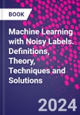 Machine Learning with Noisy Labels. Definitions, Theory, Techniques and Solutions- Product Image