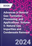 Advances in Natural Gas: Formation, Processing, and Applications. Volume 5: Natural Gas Impurities and Condensate Removal- Product Image