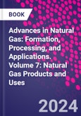 Advances in Natural Gas: Formation, Processing, and Applications. Volume 7: Natural Gas Products and Uses- Product Image