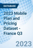 2023 Mobile Plan and Pricing Dataset - France Q3- Product Image