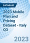 2023 Mobile Plan and Pricing Dataset - Italy Q3 - Product Image