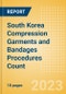 South Korea Compression Garments and Bandages Procedures Count by Segments and Forecast to 2030 - Product Thumbnail Image