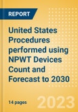 United States (US) Procedures performed using NPWT Devices Count and Forecast to 2030- Product Image