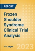 Frozen Shoulder Syndrome Clinical Trial Analysis by Trial Phase, Trial Status, Trial Counts, End Points, Status, Sponsor Type, and Top Countries, 2023 Update- Product Image
