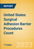 United States (US) Surgical Adhesion Barrier Procedures Count by Segments and Forecast to 2030- Product Image