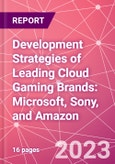 Development Strategies of Leading Cloud Gaming Brands: Microsoft, Sony, and Amazon- Product Image