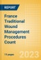 France Traditional Wound Management Procedures Count by Segments (Procedures Performed Using Traditional Wound Care Dressings) and Forecast to 2030 - Product Thumbnail Image