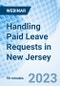 Handling Paid Leave Requests in New Jersey - Webinar (Recorded) - Product Image