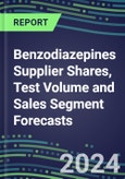 2024-2029 Benzodiazepines Supplier Shares, Test Volume and Sales Segment Forecasts: US, Europe, Japan - Hospitals, Commercial Labs, POC Locations- Product Image