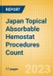 Japan Topical Absorbable Hemostat Procedures Count by Segments (Procedures Performed Using Oxidized Regenerated Cellulose Based Hemostats, Gelatin Based Hemostats, Collagen Based Hemostats and Others) and Forecast to 2030 - Product Thumbnail Image