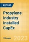 Propylene Industry Installed Capacity and Capital Expenditure (CapEx) Market Forecast by Region and Countries including details of All Active, Planned and Announced Projects to 2027 - Product Image