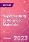 Superplasticity in Advanced Materials - Product Thumbnail Image