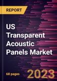US Transparent Acoustic Panels Market Forecast to 2030 - Country Analysis by Application and End Use- Product Image