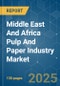 Middle East And Africa Pulp And Paper Industry - Market Share Analysis, Industry Trends & Statistics, Growth Forecasts (2025 - 2030) - Product Thumbnail Image