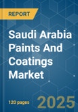 Saudi Arabia Paints And Coatings - Market Share Analysis, Industry Trends & Statistics, Growth Forecasts (2025 - 2030)- Product Image