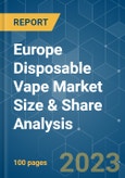 Europe Disposable Vape Market Size & Share Analysis - Growth Trends & Forecasts (2023 - 2028)- Product Image