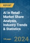 AI in Retail - Market Share Analysis, Industry Trends & Statistics, Growth Forecasts 2019 - 2029 - Product Image