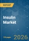 Insulin - Market Share Analysis, Industry Trends & Statistics, Growth Forecasts (2026-2031) - Product Thumbnail Image