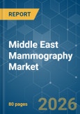 Middle East Mammography - Market Share Analysis, Industry Trends & Statistics, Growth Forecasts (2026-2031)- Product Image