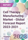 Cell Therapy Manufacturing Market - Global Forecast Report 2023-2031- Product Image