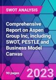 Comprehensive Report on Aspen Group Inc, including SWOT, PESTLE and Business Model Canvas- Product Image