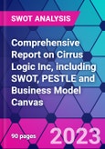 Comprehensive Report on Cirrus Logic Inc, including SWOT, PESTLE and Business Model Canvas- Product Image