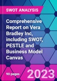Comprehensive Report on Vera Bradley Inc, including SWOT, PESTLE and Business Model Canvas- Product Image