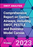 Comprehensive Report on Qantas Airways, including SWOT, PESTLE and Business Model Canvas- Product Image