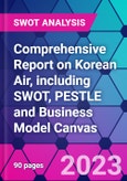 Comprehensive Report on Korean Air, including SWOT, PESTLE and Business Model Canvas- Product Image