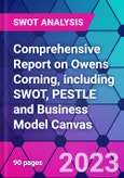 Comprehensive Report on Owens Corning, including SWOT, PESTLE and Business Model Canvas- Product Image