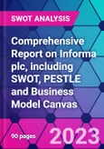 Comprehensive Report on Informa plc, including SWOT, PESTLE and Business Model Canvas- Product Image