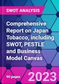 Comprehensive Report on Japan Tobacco, including SWOT, PESTLE and Business Model Canvas- Product Image