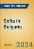 Sofia in Bulgaria- Product Image