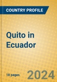 Quito in Ecuador- Product Image