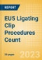 EU5 Ligating Clip Procedures Count by Segments (Procedures Performed Using Titanium Ligating Clips and Procedures Performed Using Polymer Ligating Clips) and Forecast to 2030 - Product Image