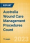 Australia Wound Care Management Procedures Count by Segments (Automated Suturing Procedures, Compression Garments and Bandages Procedures, Ligating Clip Procedures, Surgical Adhesion Barrier Procedures, Surgical Suture Procedures and Others) and Forecast to 2030 - Product Image