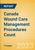 Canada Wound Care Management Procedures Count by Segments (Automated Suturing Procedures, Compression Garments and Bandages Procedures, Ligating Clip Procedures, Surgical Adhesion Barrier Procedures, Surgical Suture Procedures and Others) and Forecast to 2030- Product Image