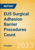 EU5 Surgical Adhesion Barrier Procedures Count by Segments (Cardiovascular Procedures Using Surgical Adhesion Barriers, OB/Gyn Procedures Performed Using Surgical Adhesion Barriers and Others) and Forecast to 2030- Product Image