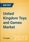 United Kingdom (UK) Toys and Games Market Size and Forecast by Categories, Key Trends, Revenue Share, Consumer Attitudes and Major Players to 2027 - Product Image