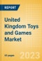 United Kingdom (UK) Toys and Games Market Size and Forecast by Categories, Key Trends, Revenue Share, Consumer Attitudes and Major Players to 2027 - Product Thumbnail Image