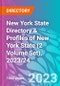 New York State Directory & Profiles of New York State (2 Volume Set), 2023/24 - Product Thumbnail Image