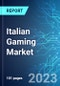 Italian Gaming Market: Analysis By Type (Retail Gaming, Lotteries, Casino & Bingo, Online, and Retail Sports), By Online Type (iGaming, iSports, and Others) Size and Trends with Impact of COVID-19 and Forecast up to 2028 - Product Thumbnail Image