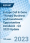 Europe Cell & Gene Therapy Business and Investment Opportunities Databook - Q2 2023 Update - Product Thumbnail Image