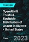 Spendthrift Trusts & Equitable Distribution of Assets in Divorce - United States (Recorded) - Product Image