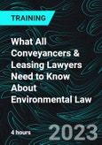 What All Conveyancers & Leasing Lawyers Need to Know About Environmental Law- Product Image