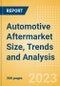Automotive Aftermarket Size, Trends and Analysis by Component, Product Family, Channel, Region and Segment Forecasts, 2023-2030 - Product Image