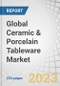 Global Ceramic & Porcelain Tableware Market by Material (Bone China, Porcelain, Stoneware), Technology (Slip casting, Pressure casting, Isostatic casting), Product, Application, Distribution Channel and Region - Forecast to 2028 - Product Image