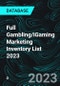 Full Gambling/iGaming Marketing Inventory List 2023 - Product Image