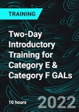 Two-Day Introductory Training for Category E & Category F GALs- Product Image